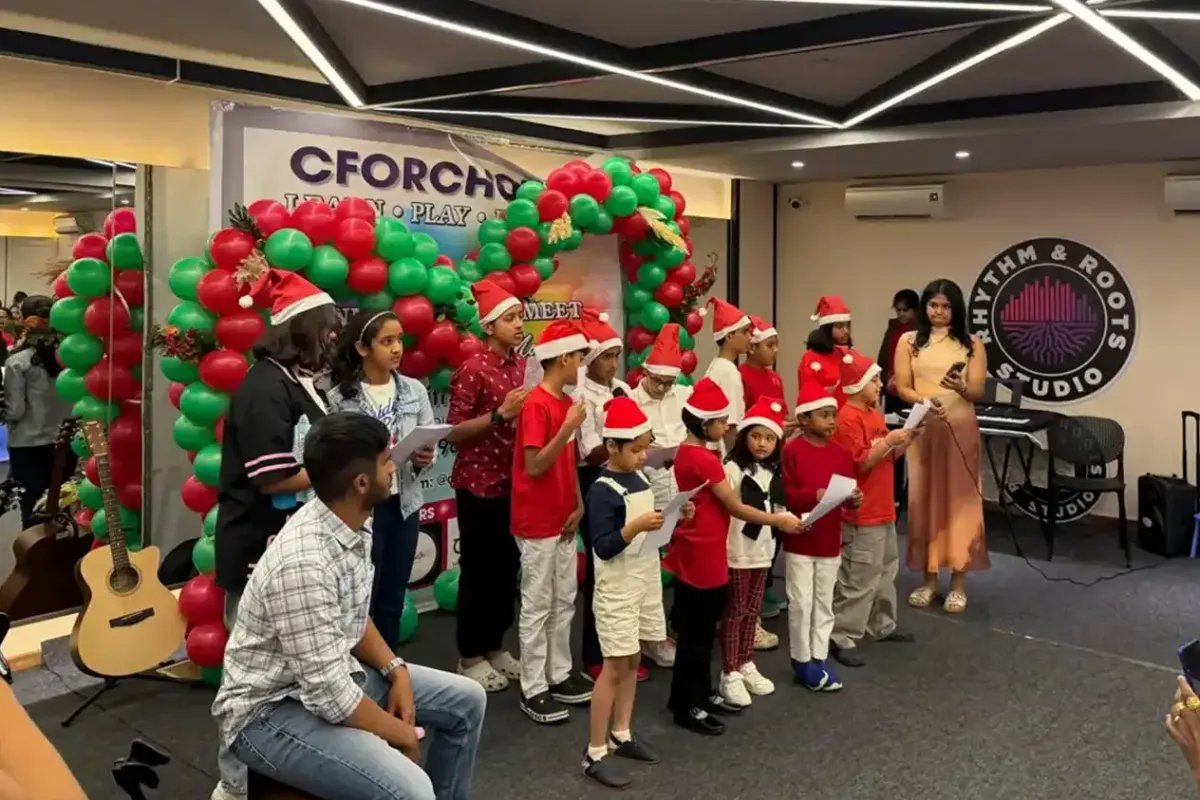 CforChords students playing together
