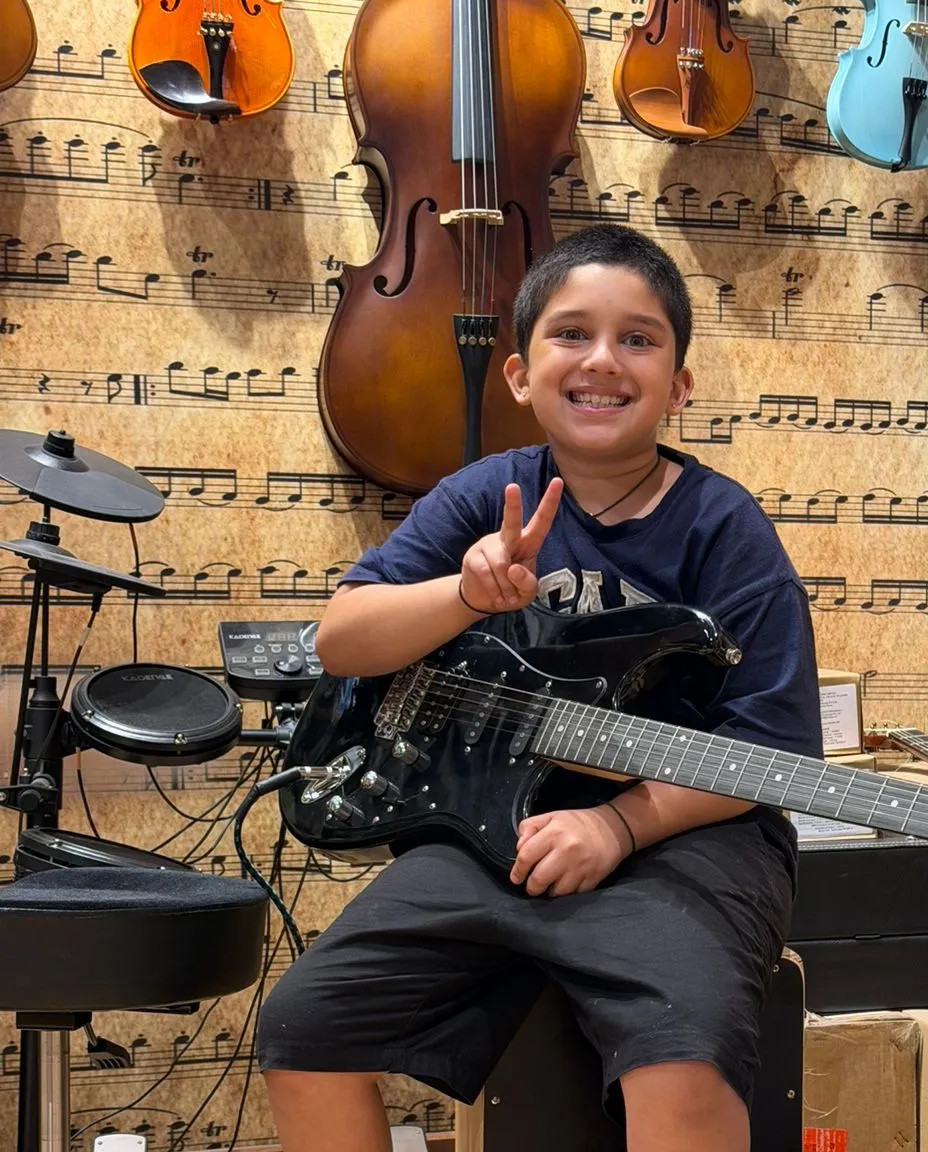 A CforChords student performing on stage